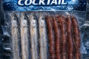 sandeel and lugworm cocktail