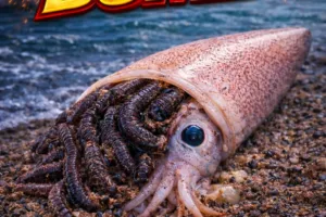 Squid & Lug Bomb cocktail bait made exclusively by Solent Baits